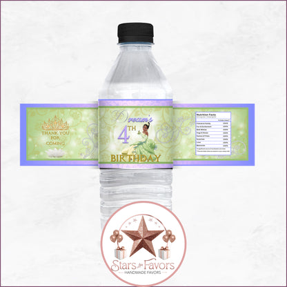 Princess Tiana Birthday Party Favor Collection
