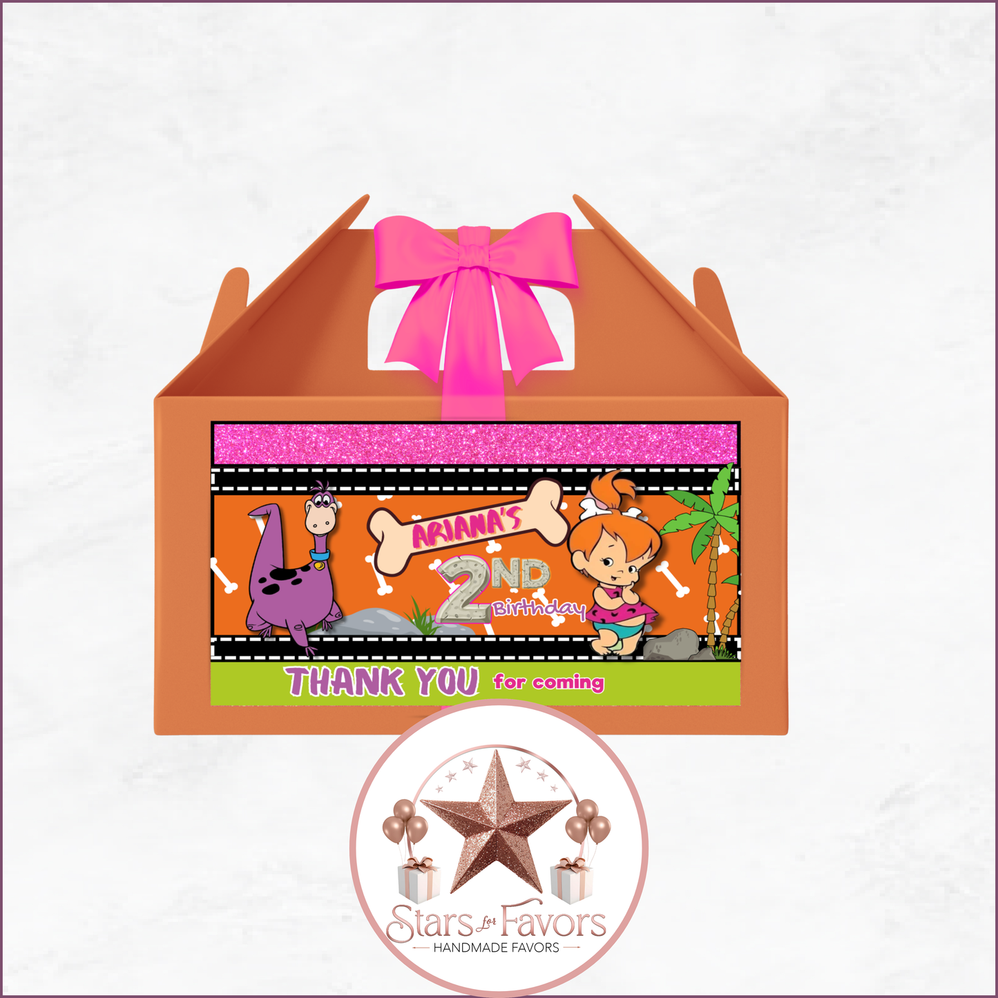 Pebbles & Dino Party Favor Collection