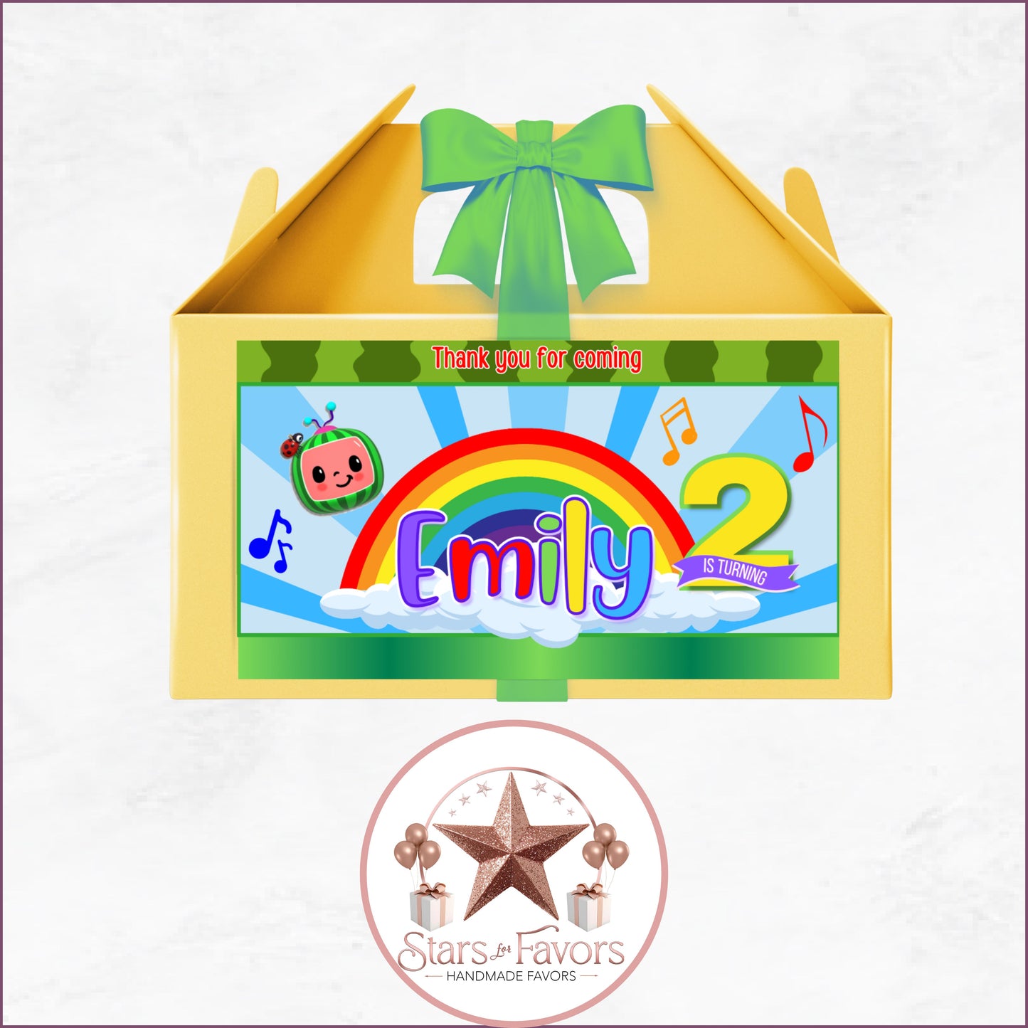 Cocomelon Birthday Party Favor Collection