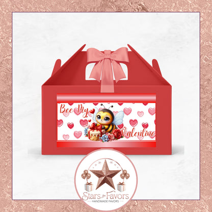 Bee My Valentine Party Favors