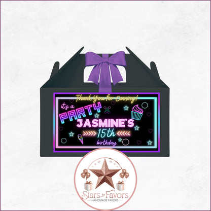 It’s a Party – Neon Birthday Party Favor Collection