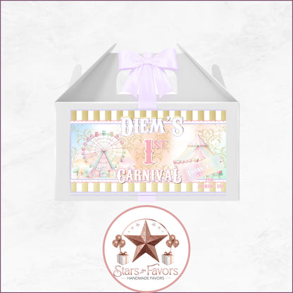 Pastel Carnival Party Favor Collection