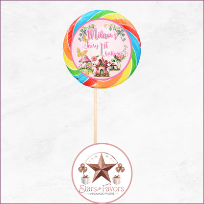 Pink Fairy Garden Party Favor Collection